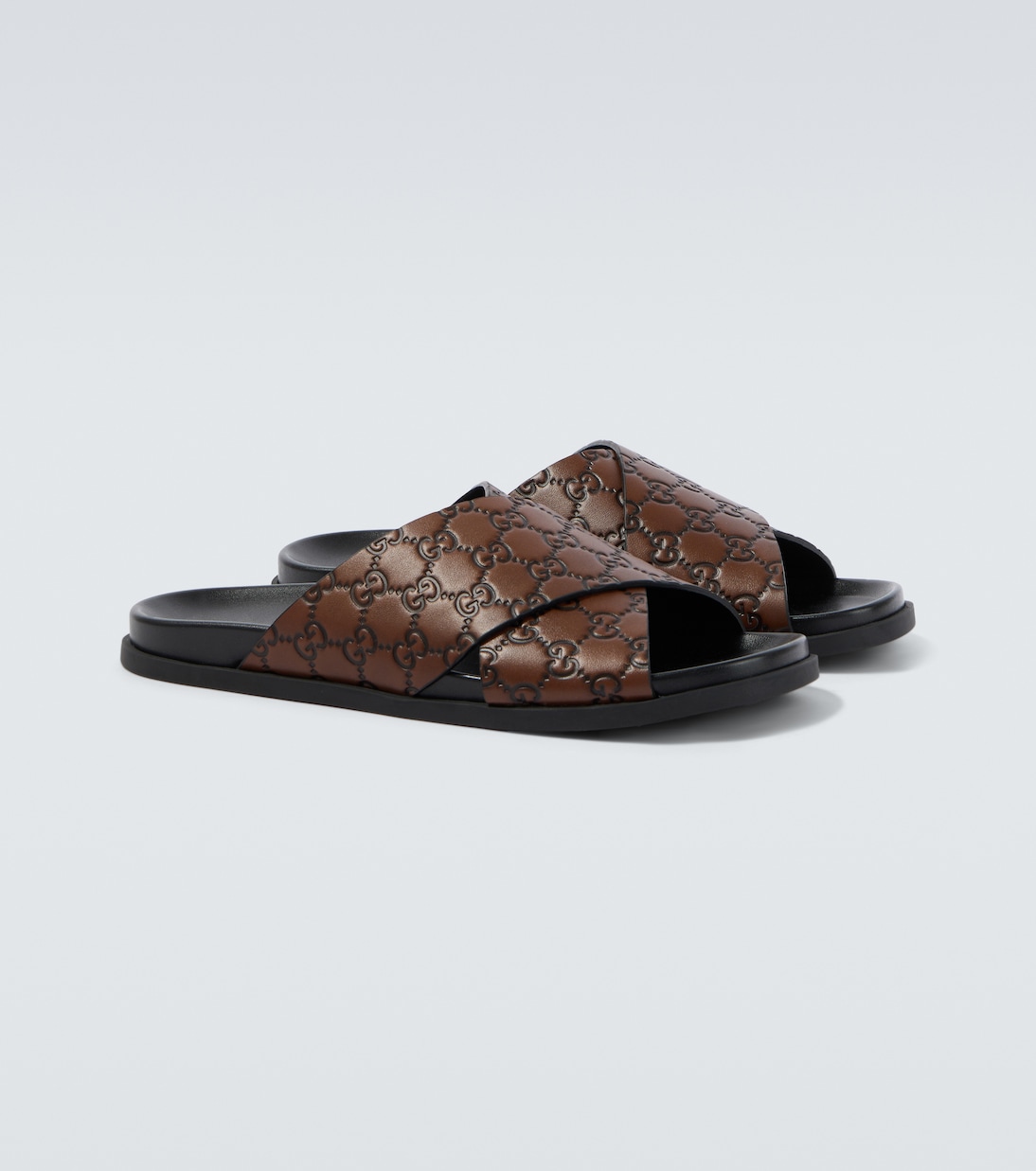 GG leather slides | Gucci