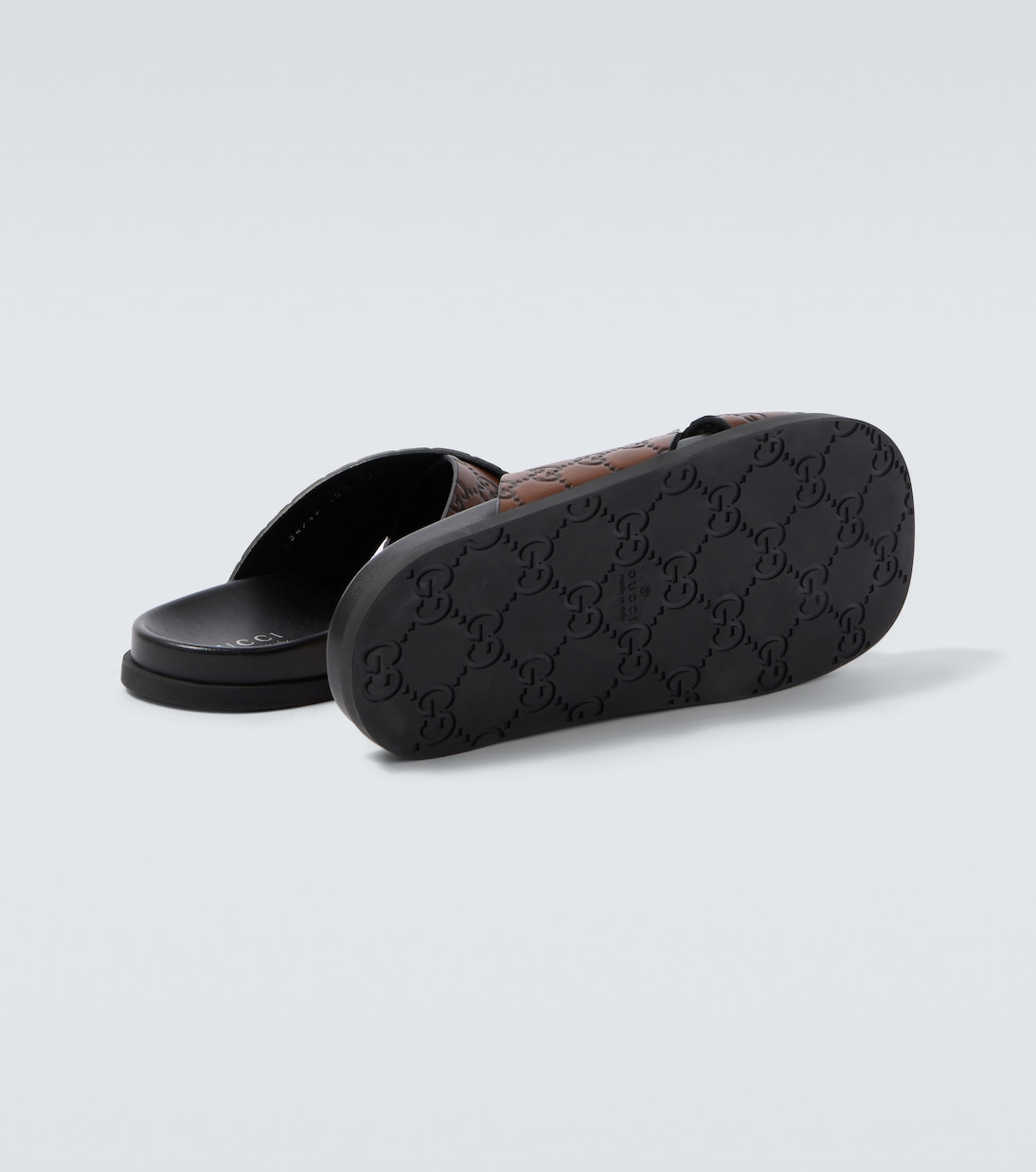 GG leather slides | Gucci