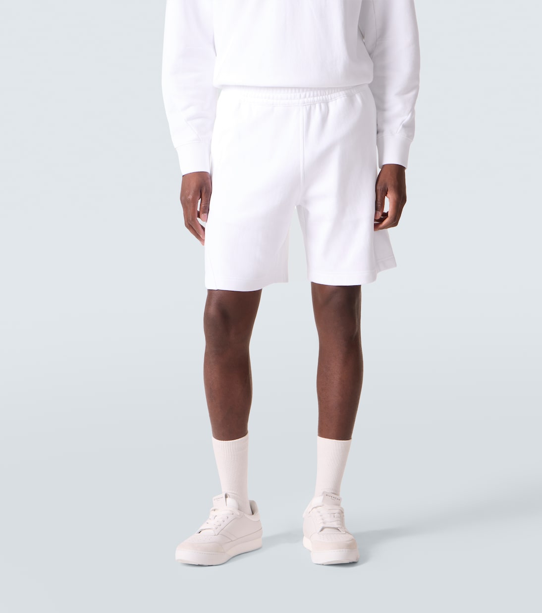Couture Seam cotton Bermuda shorts | Givenchy
