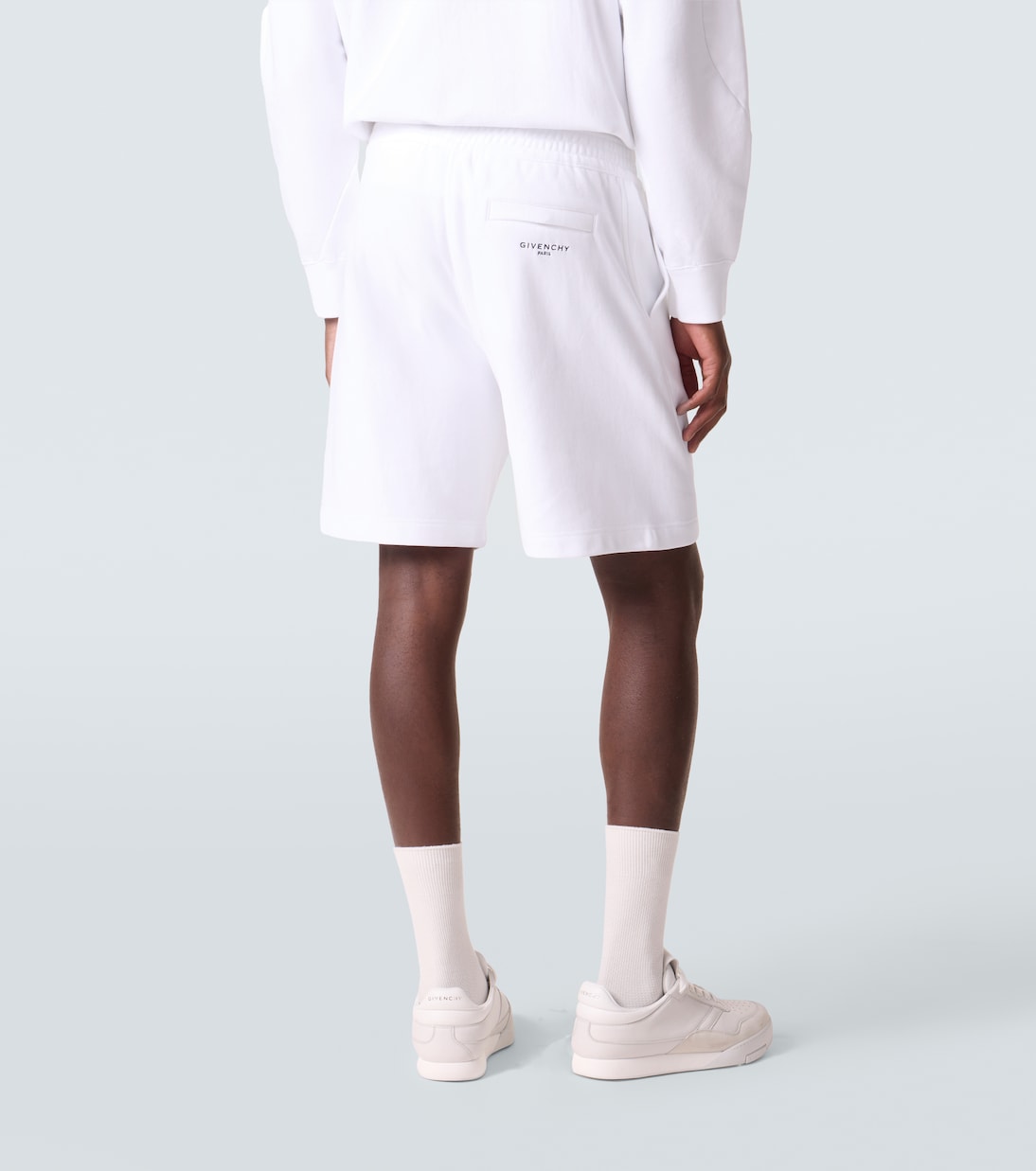 Couture Seam cotton Bermuda shorts | Givenchy