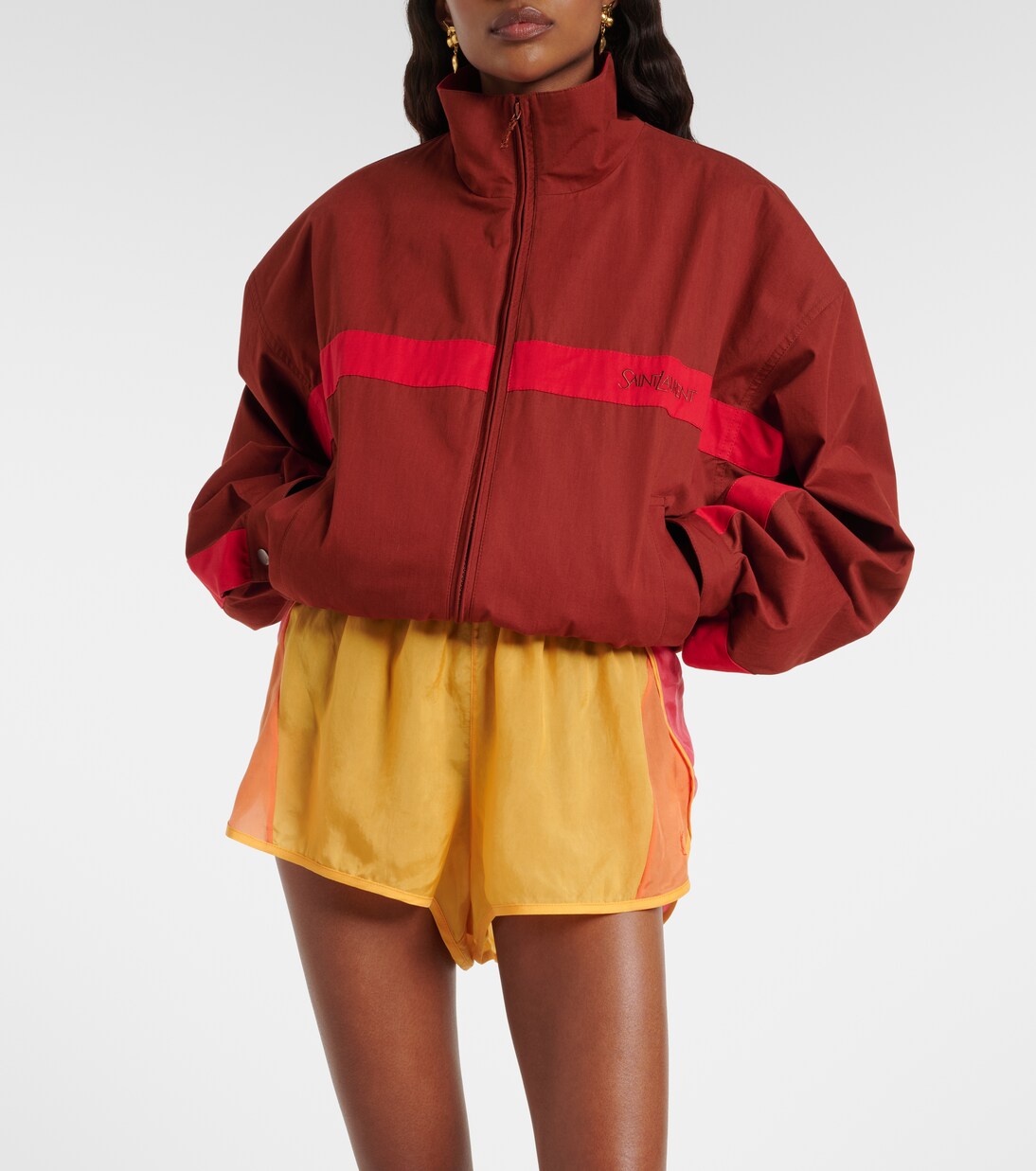 Shorts colorblock | Saint Laurent