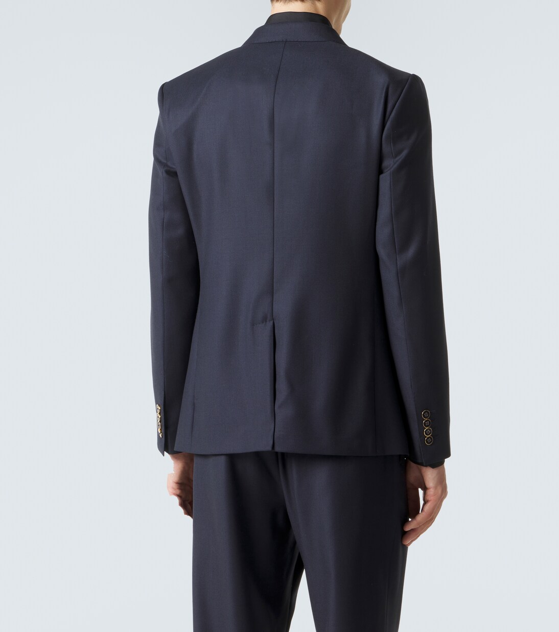 Double-breasted virgin wool blazer | Dolce&Gabbana