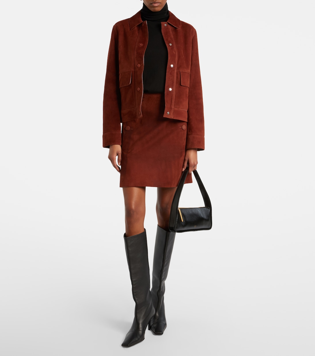 Giacca in suede | Yves Salomon