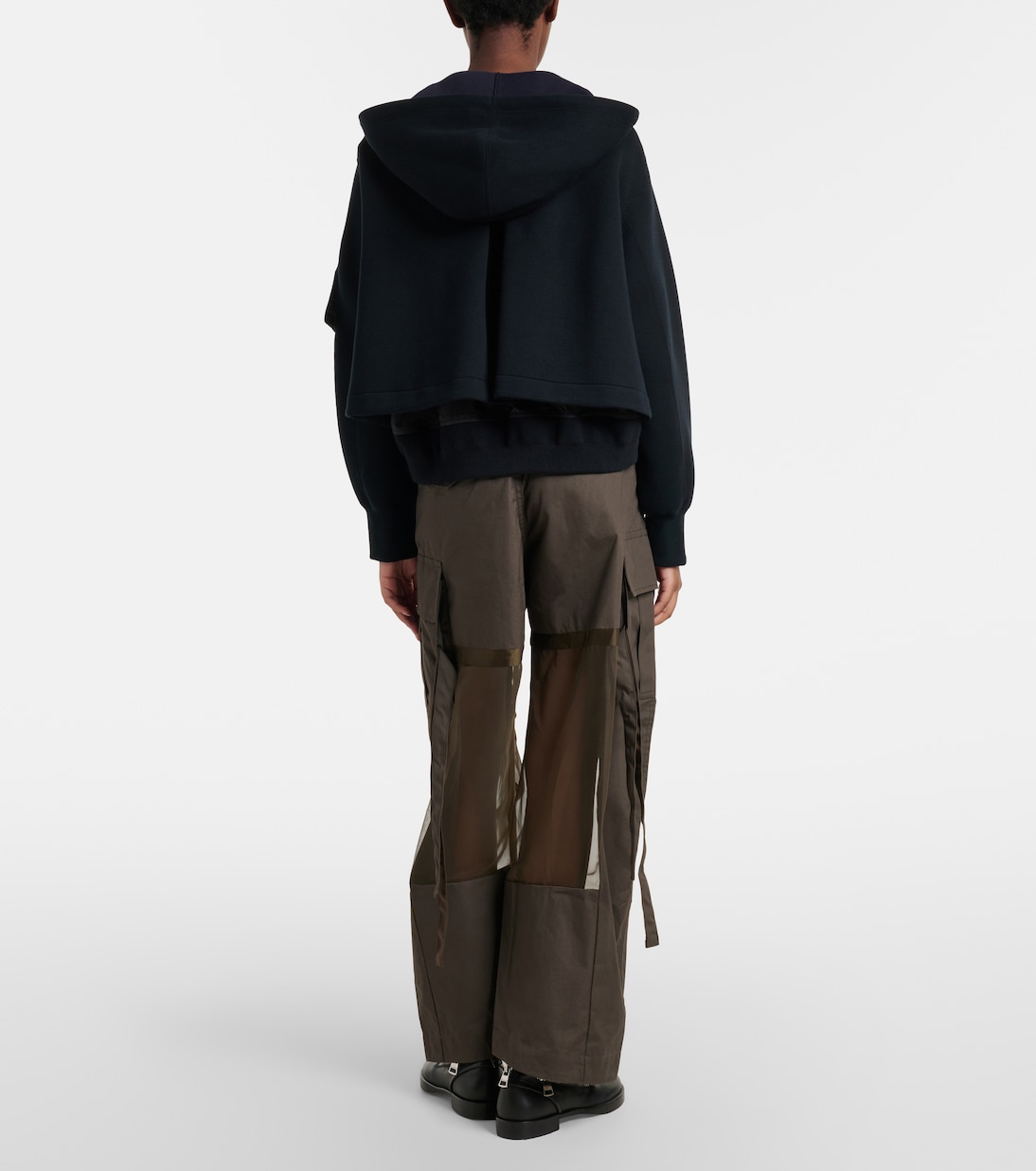 Paneled cotton cargo pants | Sacai