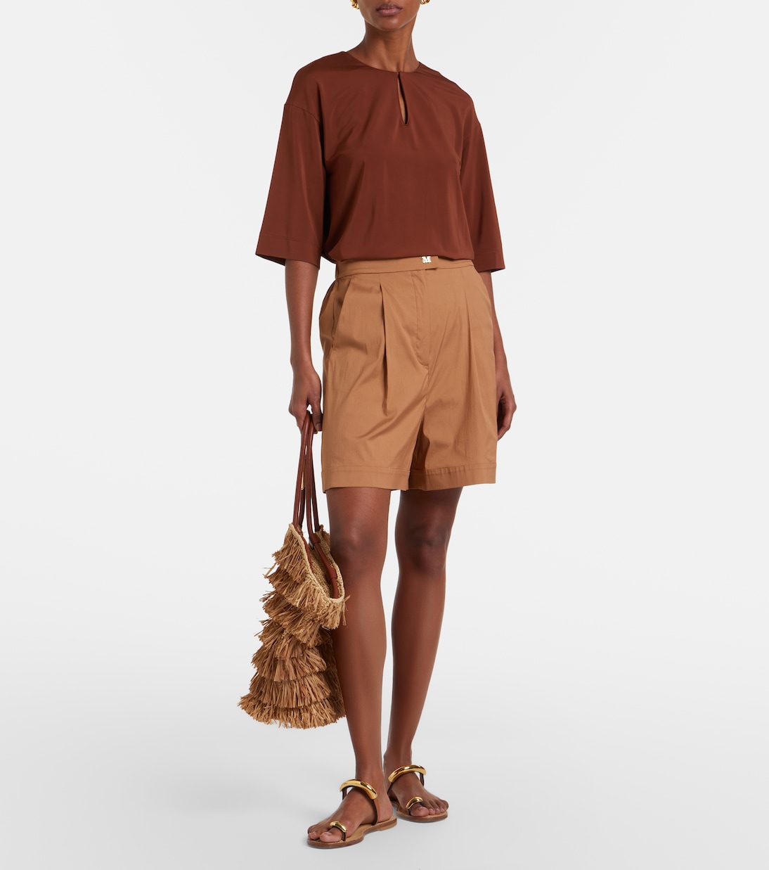 Bermuda Medeola en coton mélangé | Max Mara
