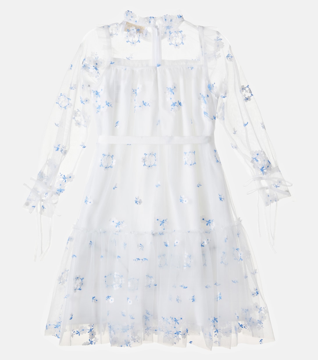 Floral embroidered tulle dress | Petite Amalie  