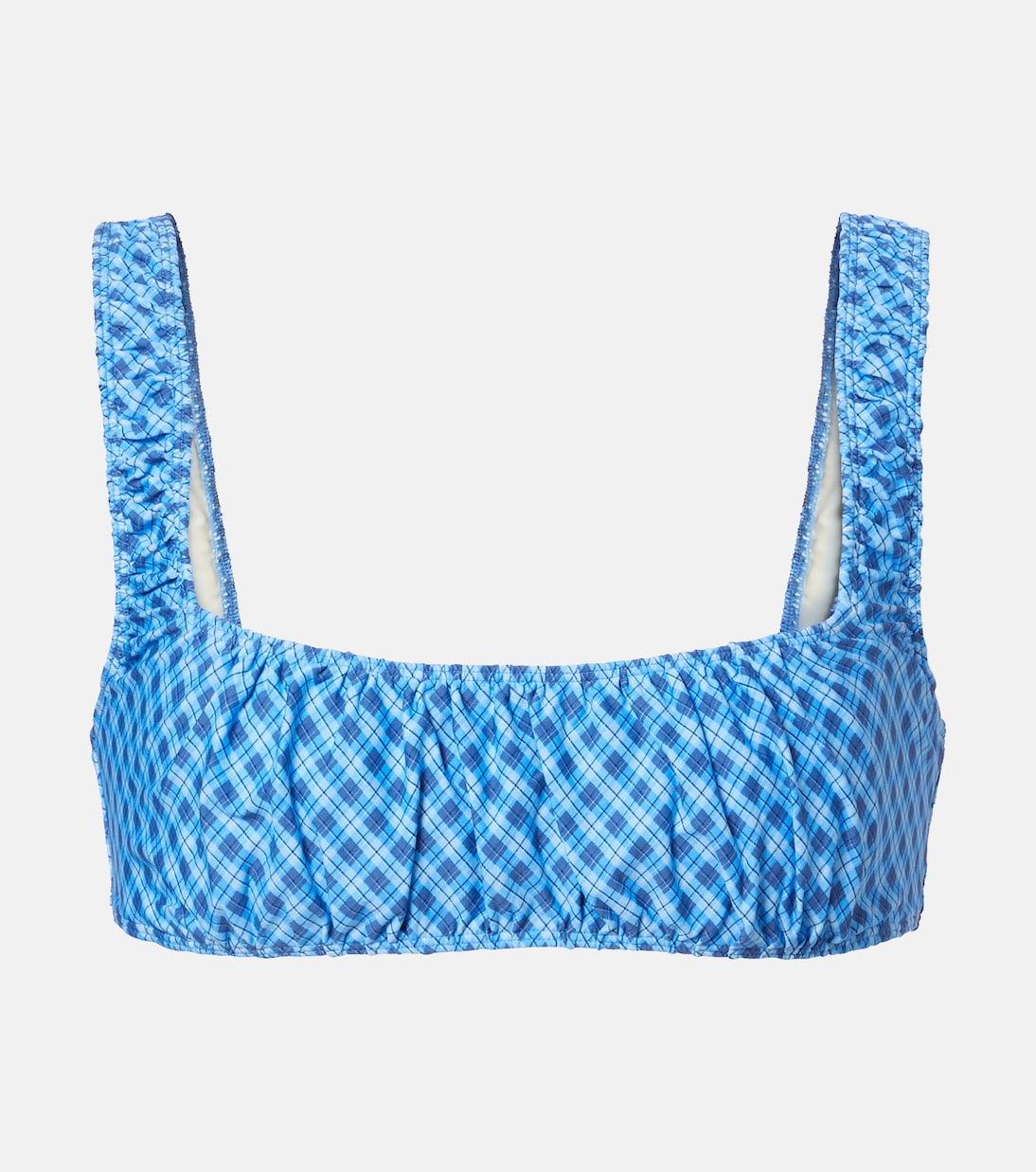 Top de bikini Zoe a cuadros | Montce