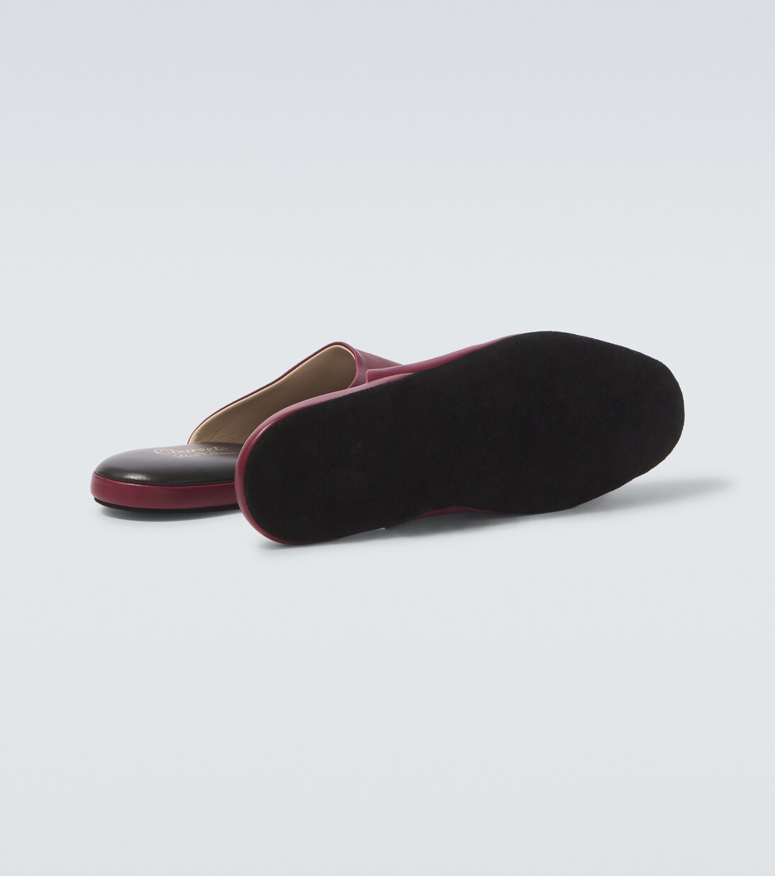 Leather slippers | Charvet