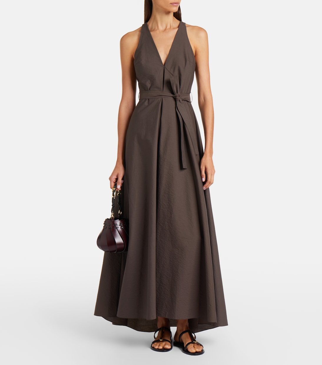 Burundi Mini leather bucket bag | Amanu