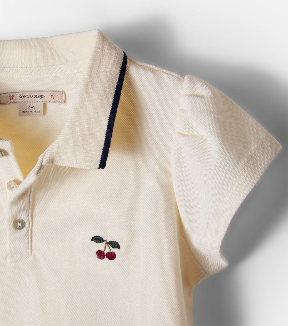 Florita cotton-blend polo shirt | Konges Sløjd