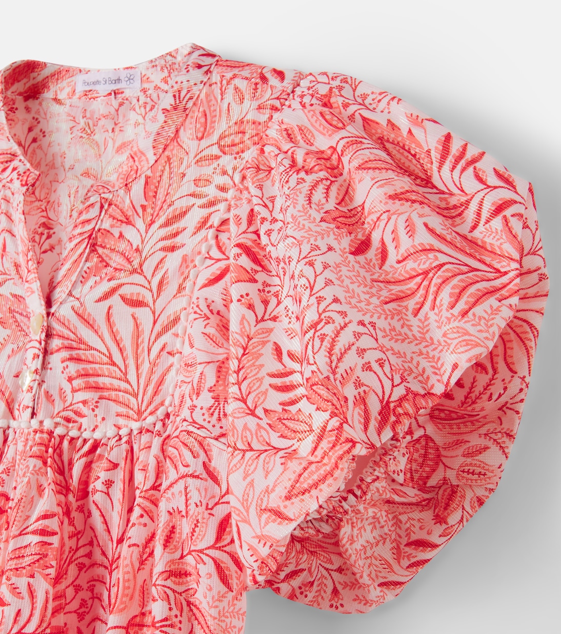 Kleid Cruz aus einem Baumwollgemisch | Poupette St Barth Kids