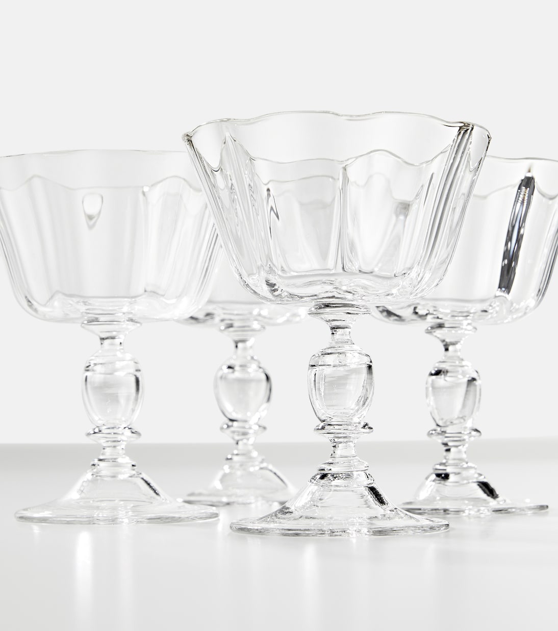 Set Alban aus vier Champagnerschalen | Akua Objects