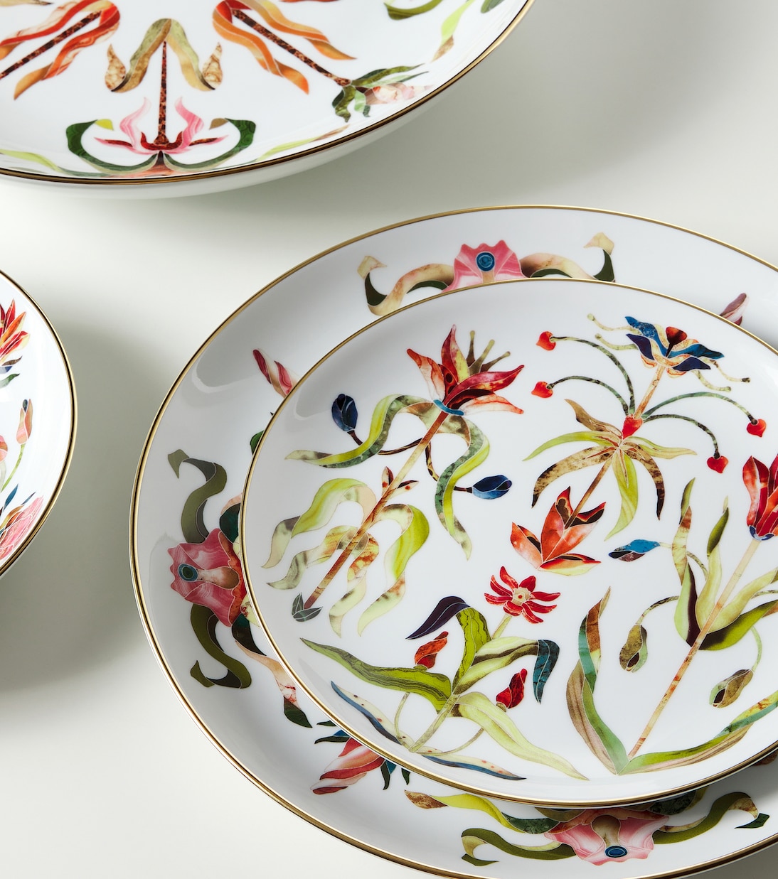 Grand Tour porcelain dessert plate | L'Objet