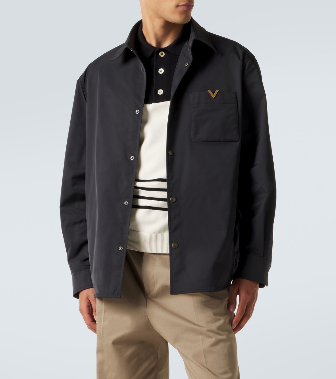 VGold technical overshirt | Valentino