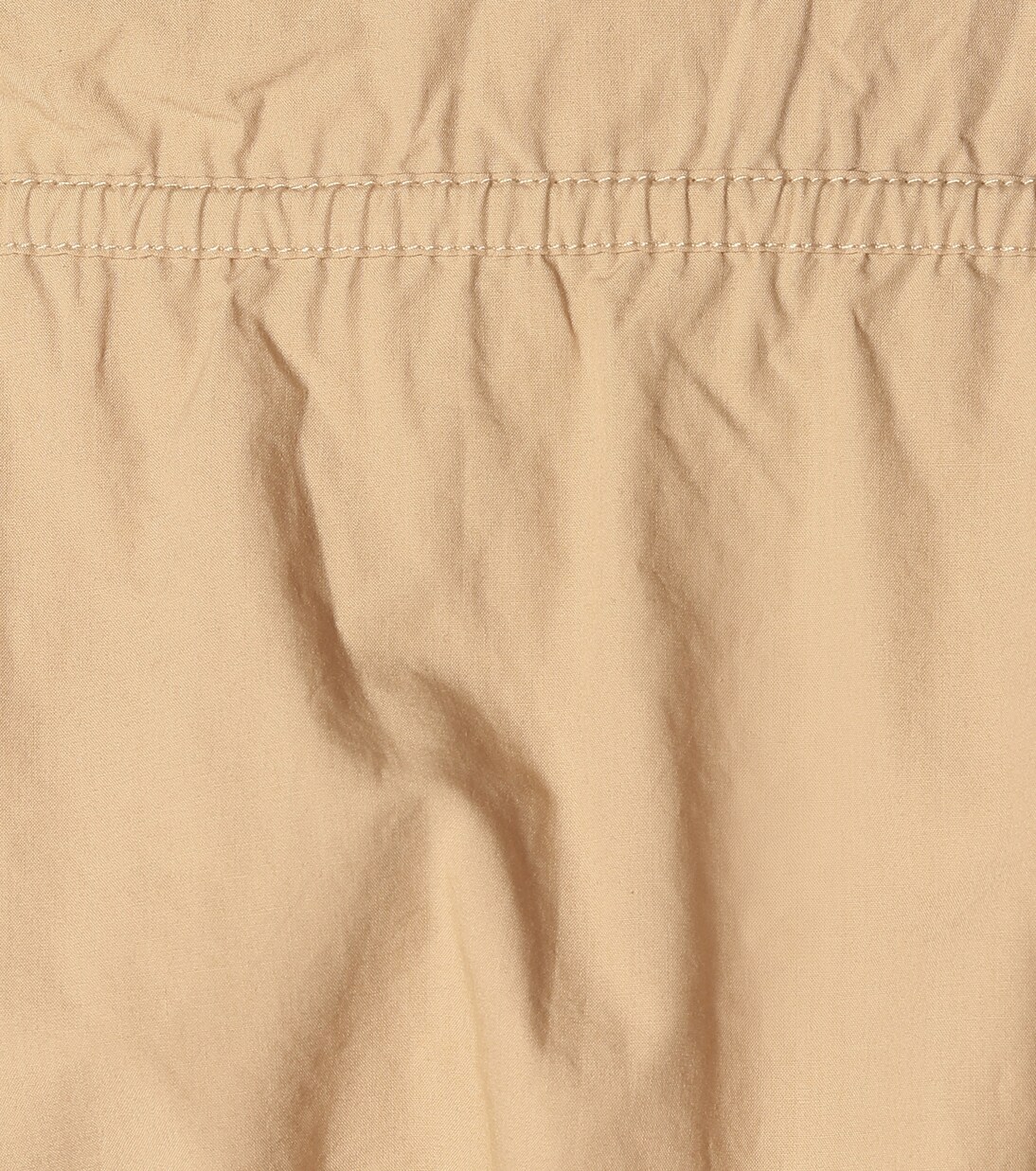 Top Globulus raccourci à encolure bardot en coton | Marysia