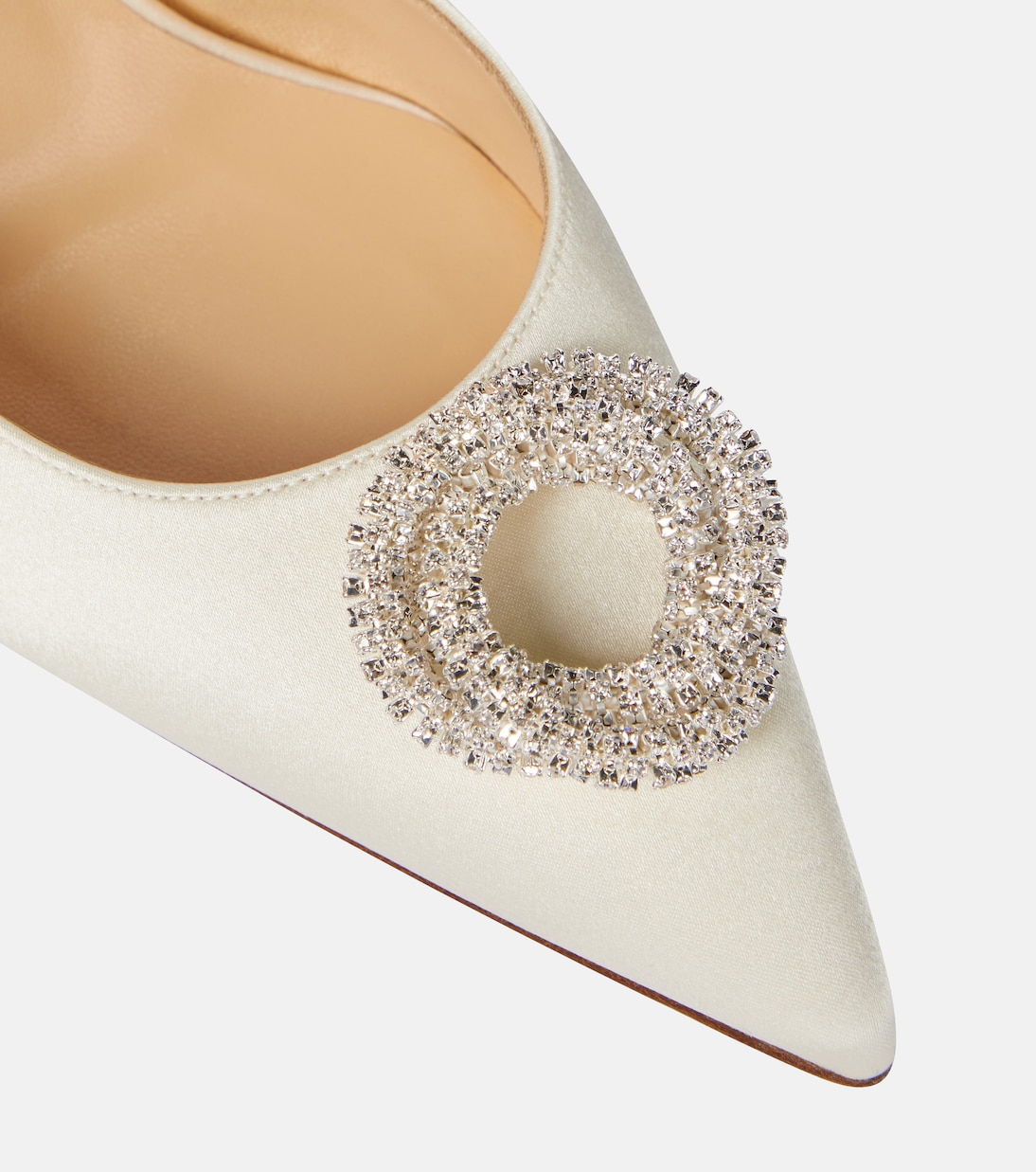 Verzierte Pumps aus Satin | Magda Butrym