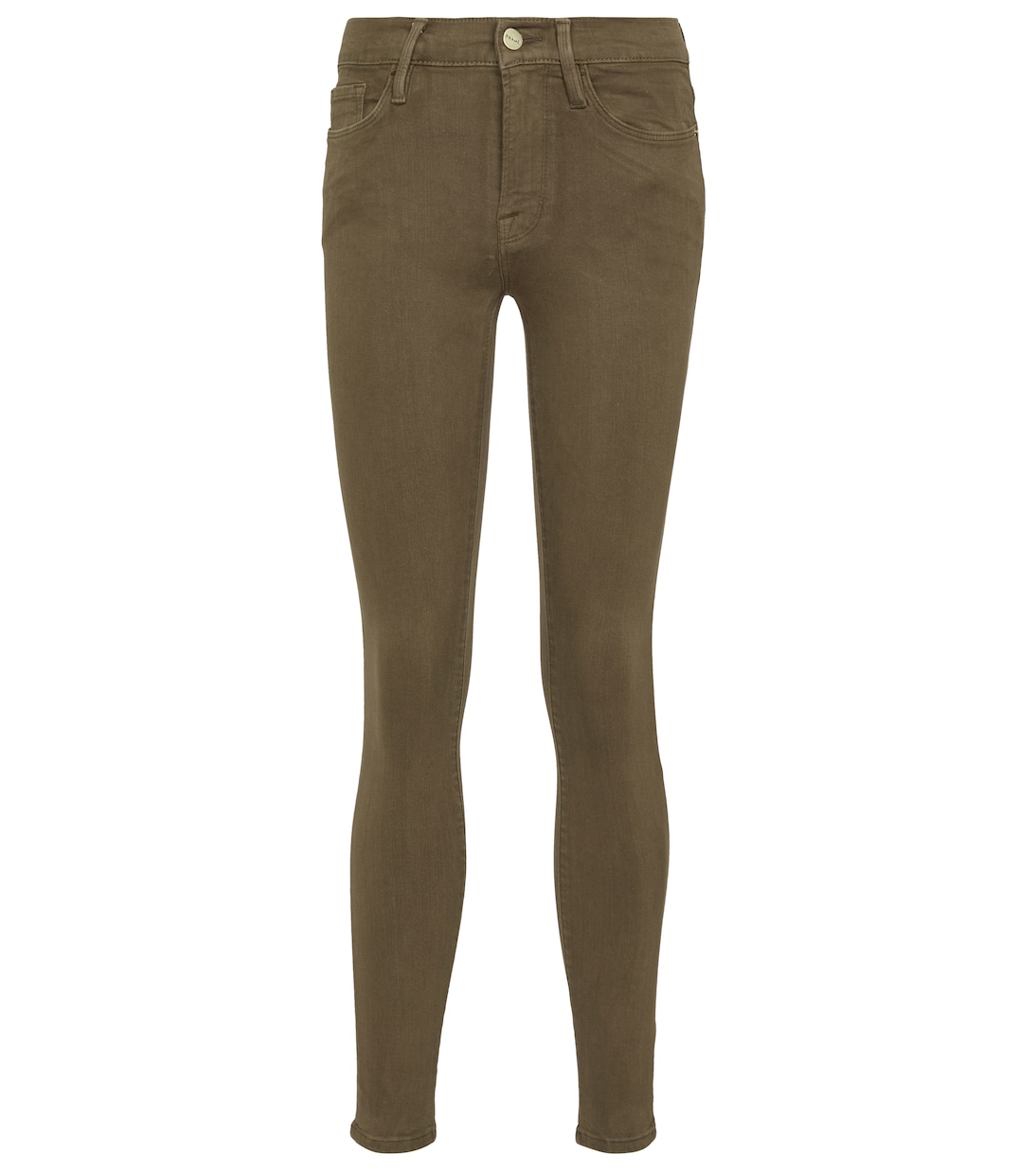 Jean Le Skinny de Jeanne à taille mi-haute | Frame