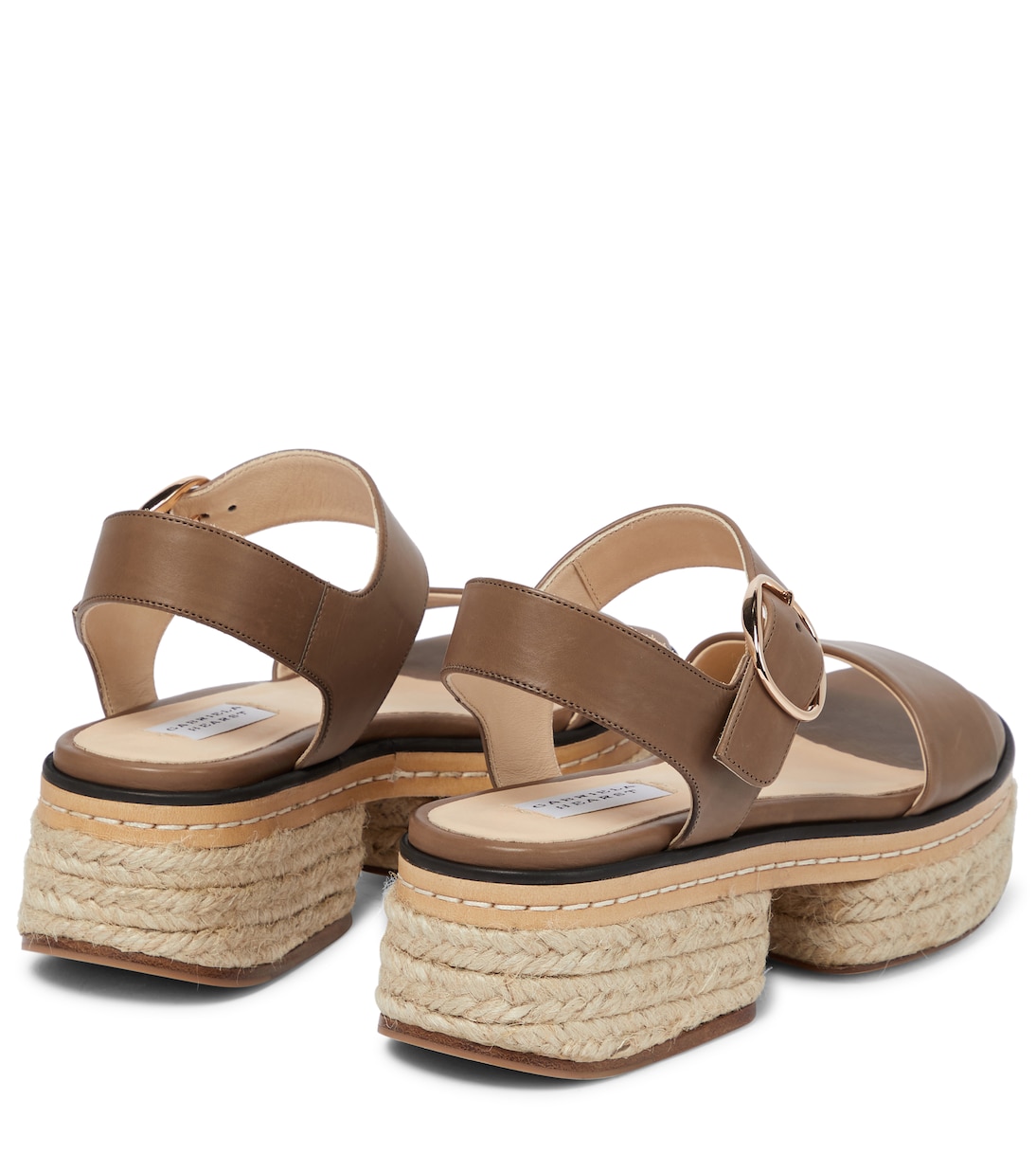 Espadrille-Sandalen Ryka aus Leder | Gabriela Hearst