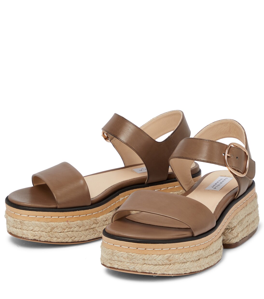Espadrille-Sandalen Ryka aus Leder | Gabriela Hearst