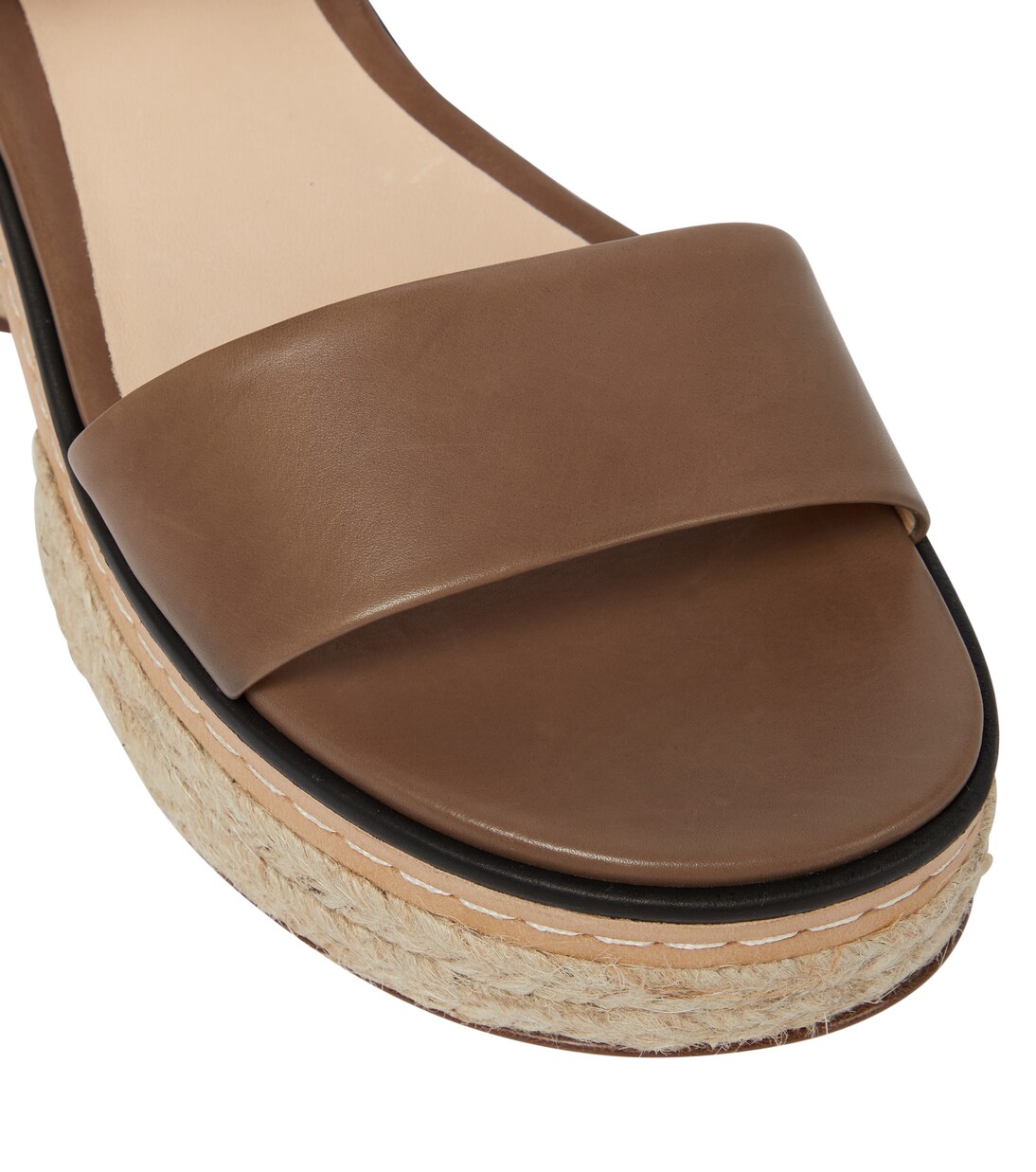 Espadrille-Sandalen Ryka aus Leder | Gabriela Hearst