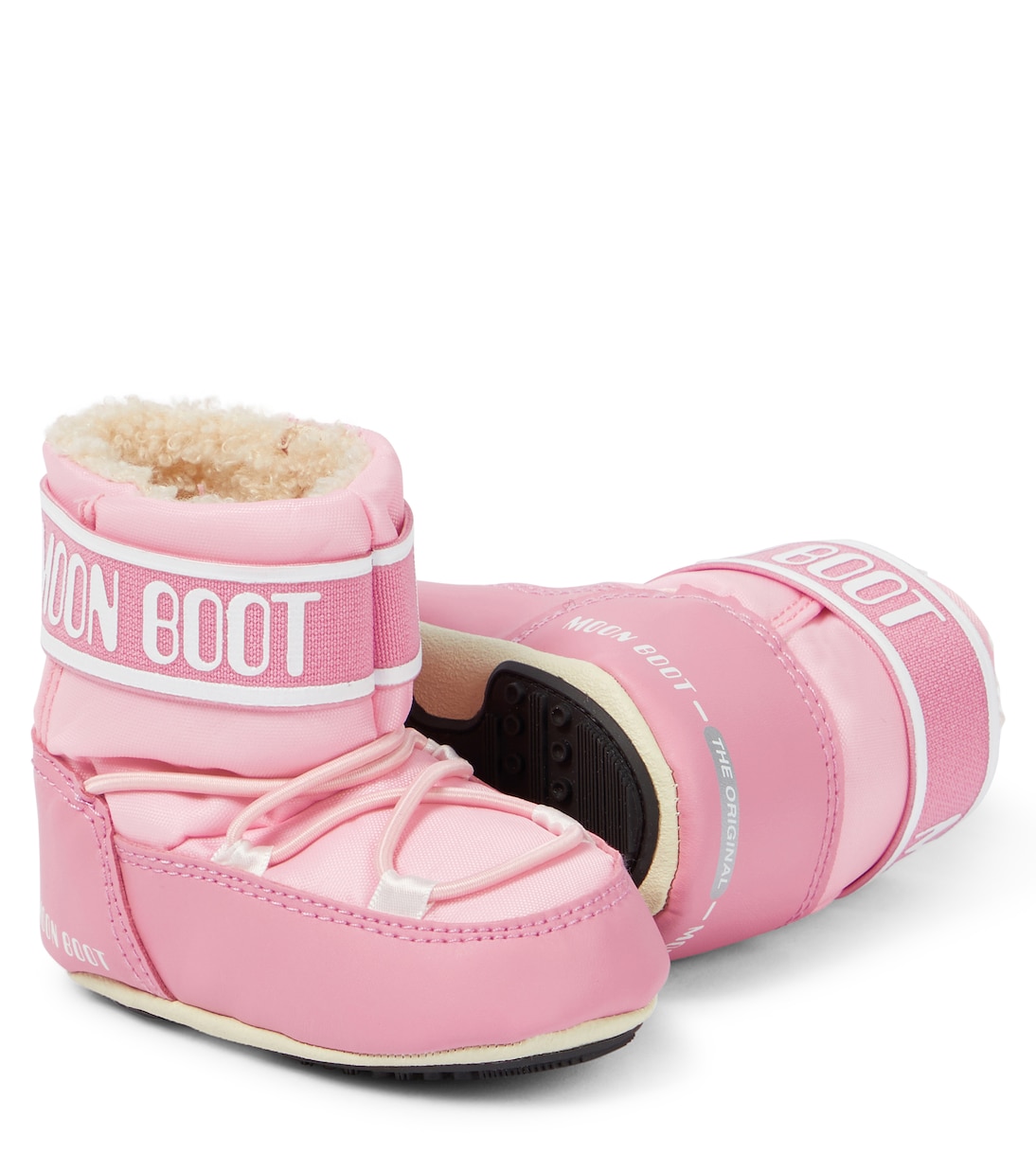 婴幼儿 — 皮革镶片靴子 | Moon Boot Kids