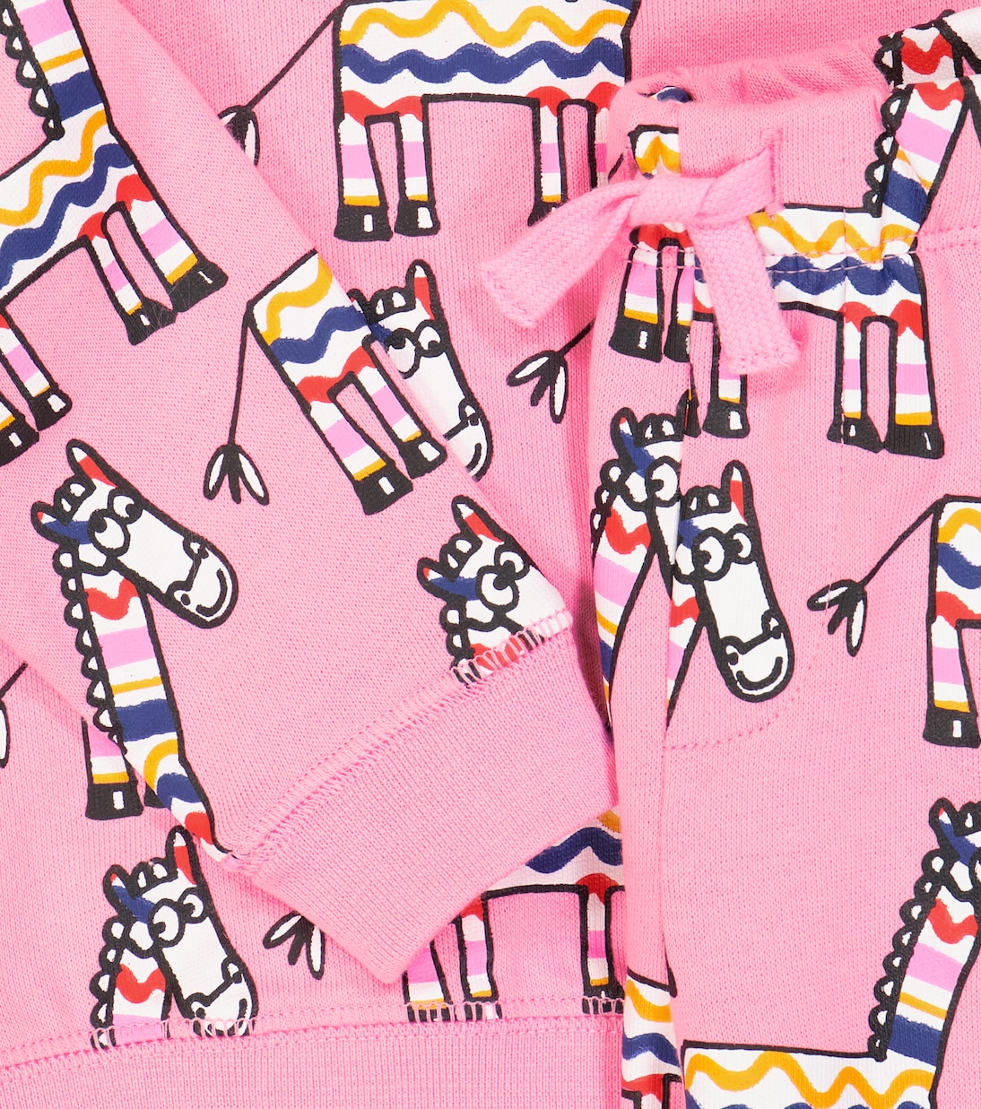 Printed two-piece cotton set | Stella McCartney Kids