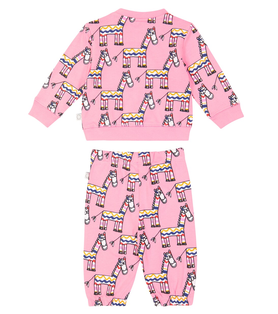 Printed two-piece cotton set | Stella McCartney Kids
