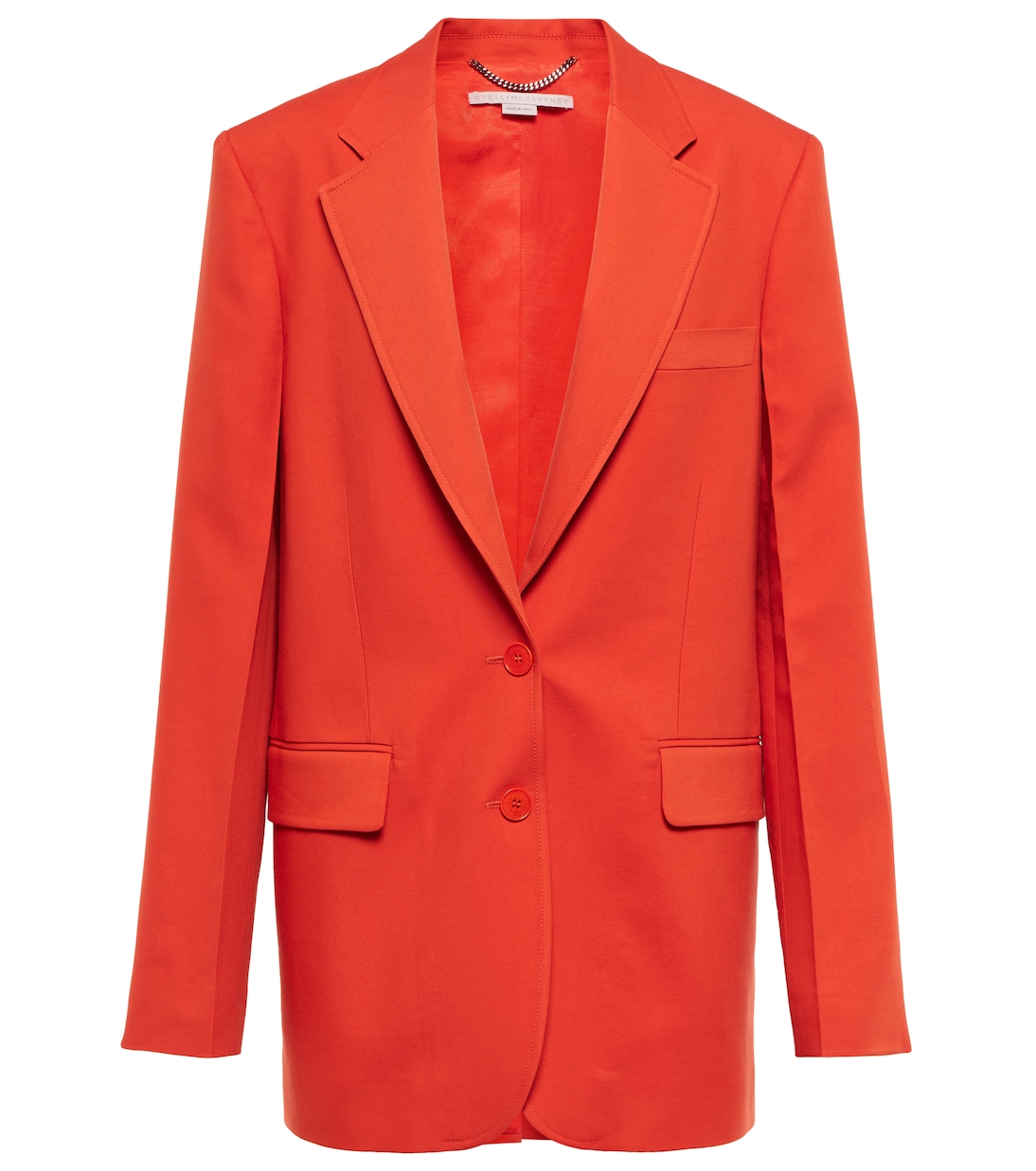 Einreihiger Blazer aus Twill | Stella McCartney