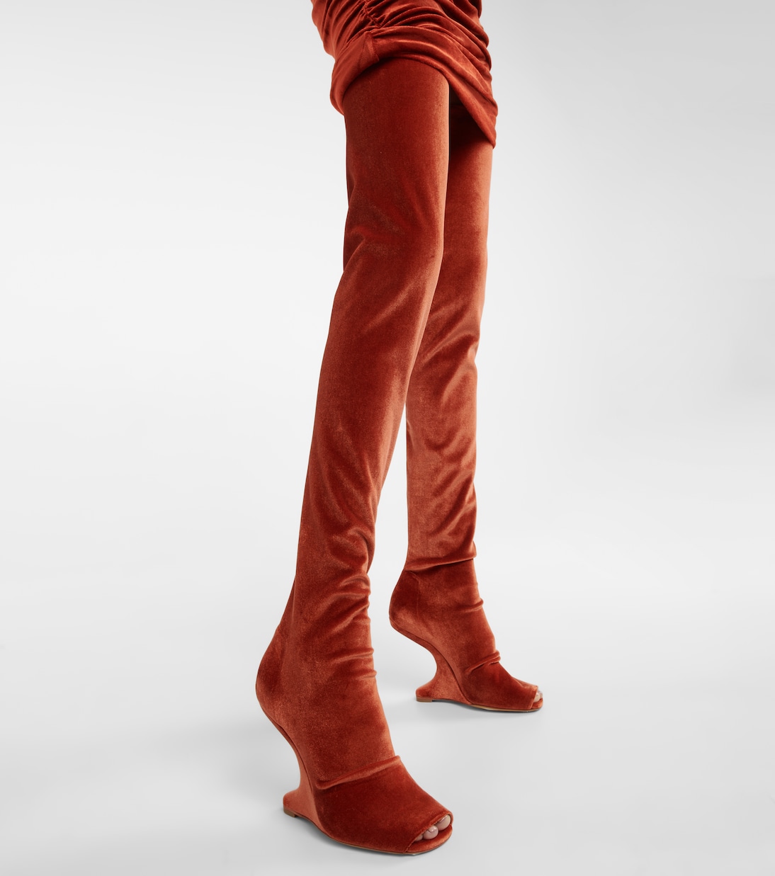 Overknee-Stiefel Cantilever | Rick Owens