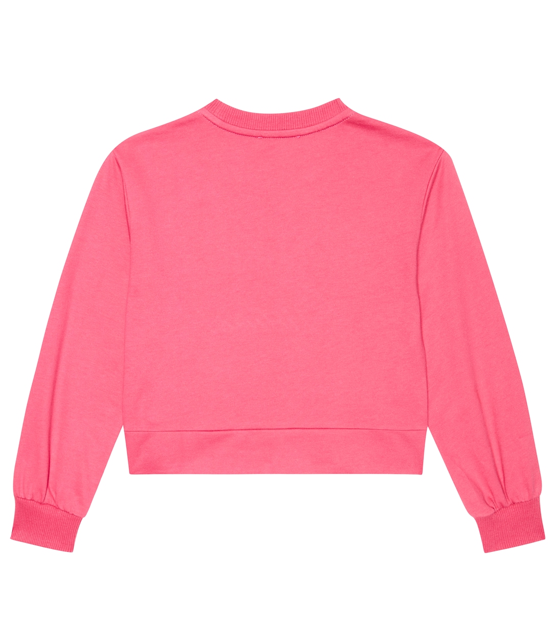 Sweat-shirt en coton à logo | Moschino Kids