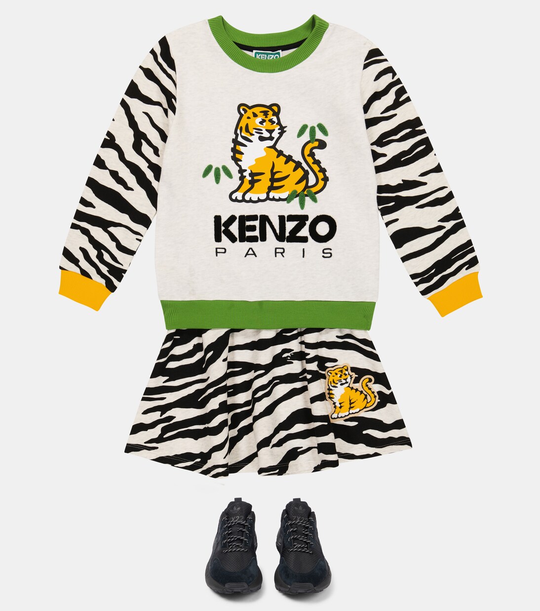 Rock aus Baumwoll-Fleece | Kenzo Kids