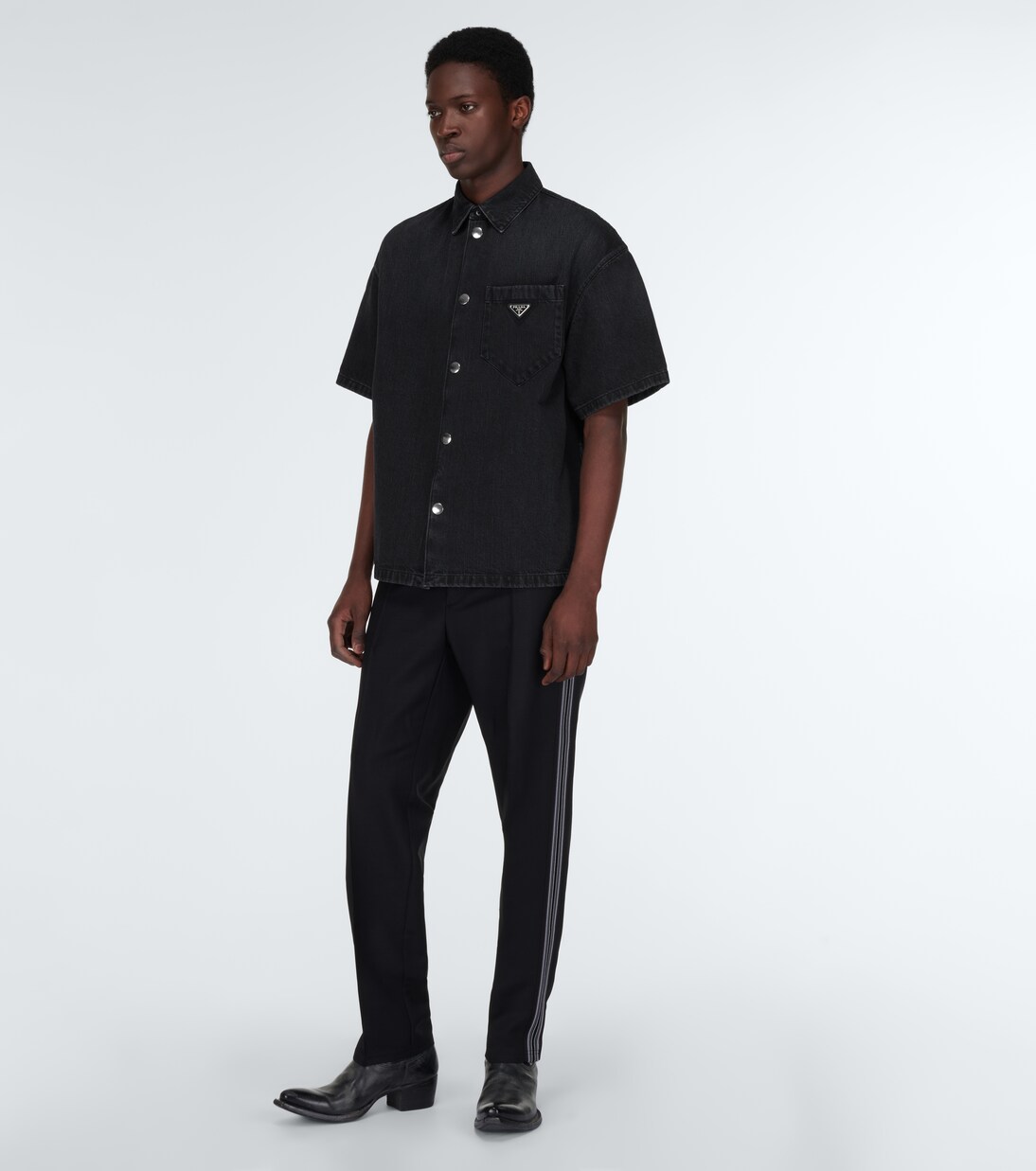 Hemd aus Denim | Prada