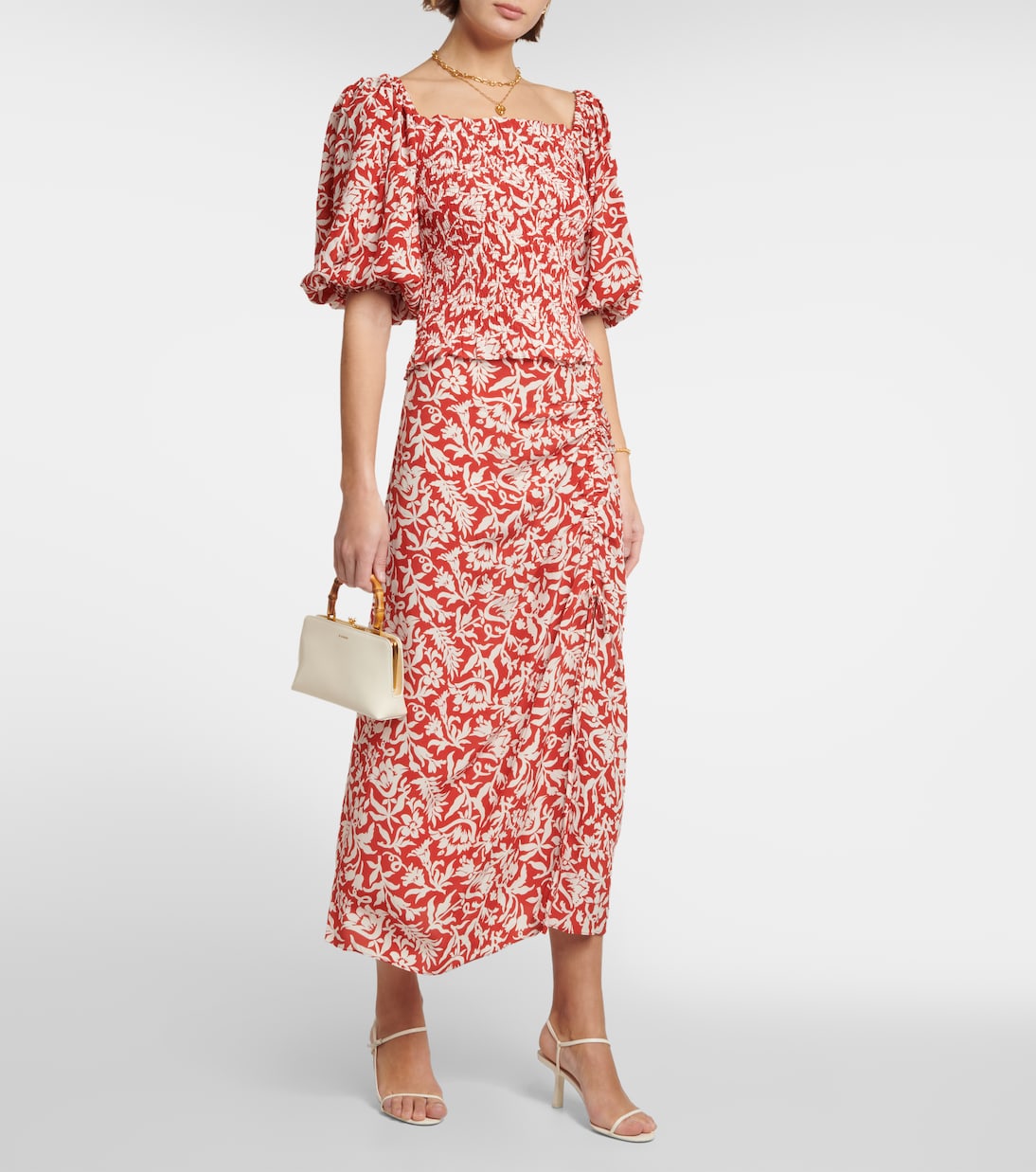 Bedrucktes Top aus Crêpe | Polo Ralph Lauren