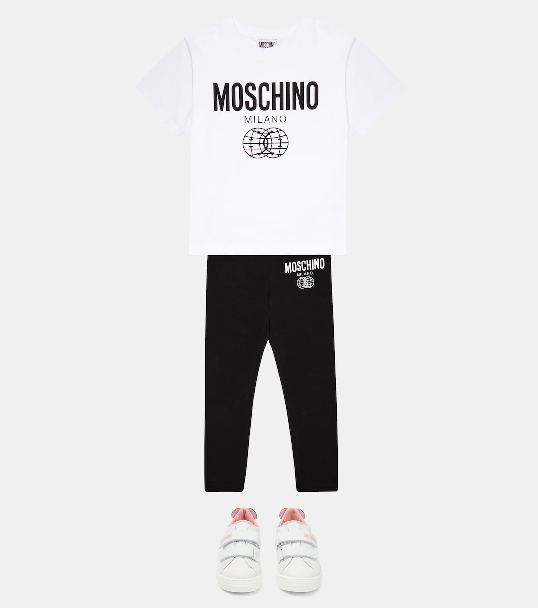 Set aus T-Shirt und Leggings | Moschino Kids