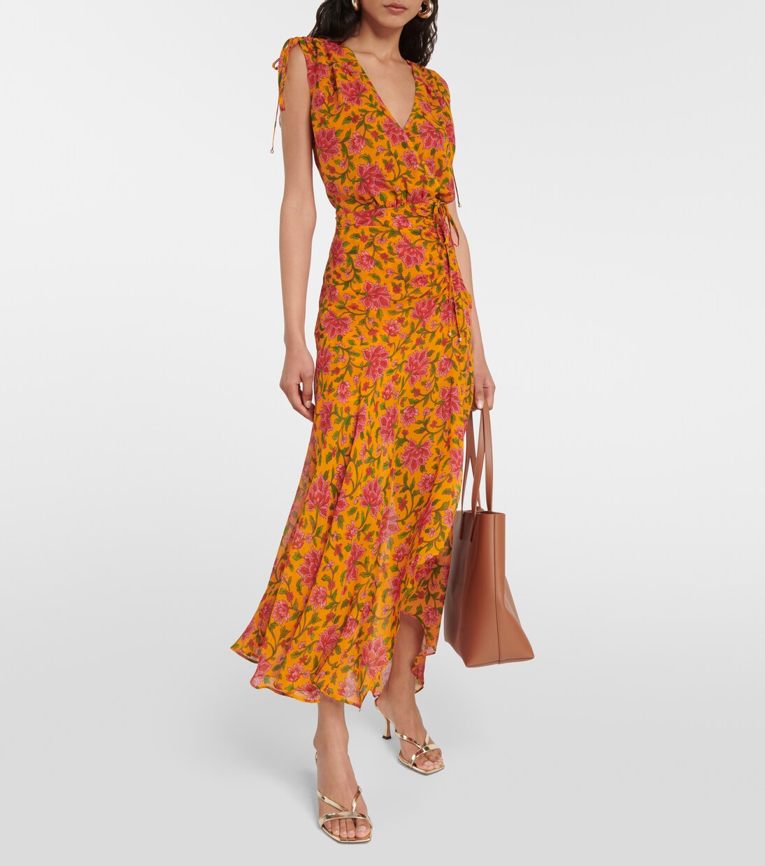 Midikleid Dovima aus Seide | Veronica Beard