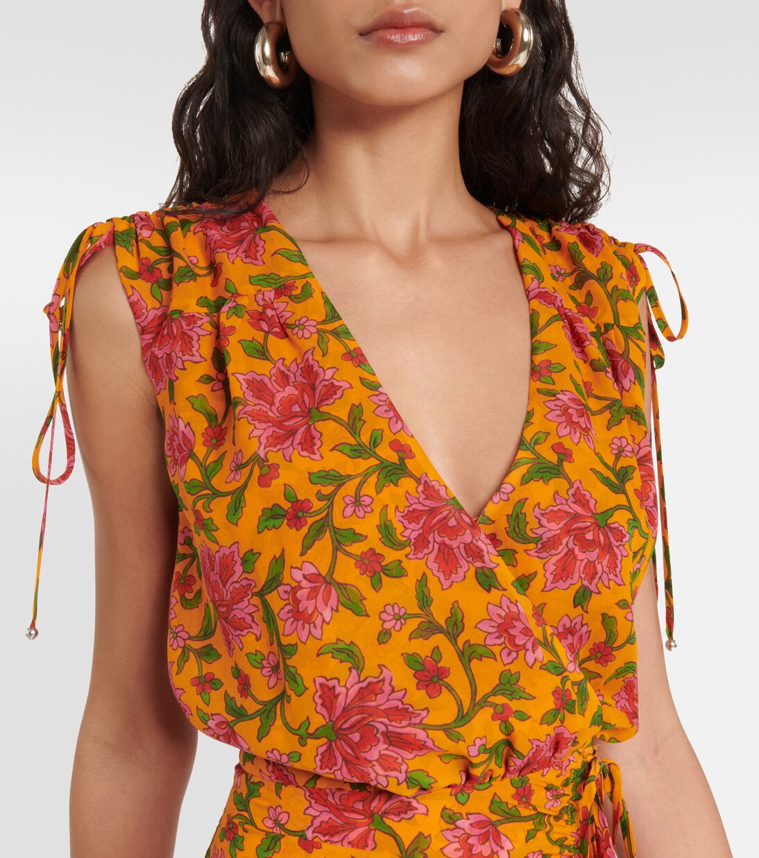 Midikleid Dovima aus Seide | Veronica Beard