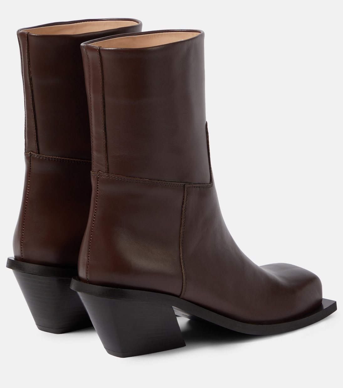 Ankle Boots Blondine aus Leder | Gia Borghini