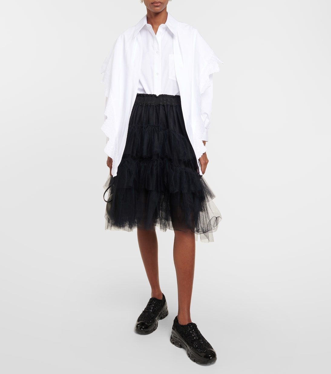 Sneakers mit Lackleder | Simone Rocha