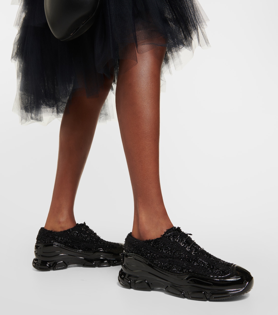 Sneakers mit Lackleder | Simone Rocha