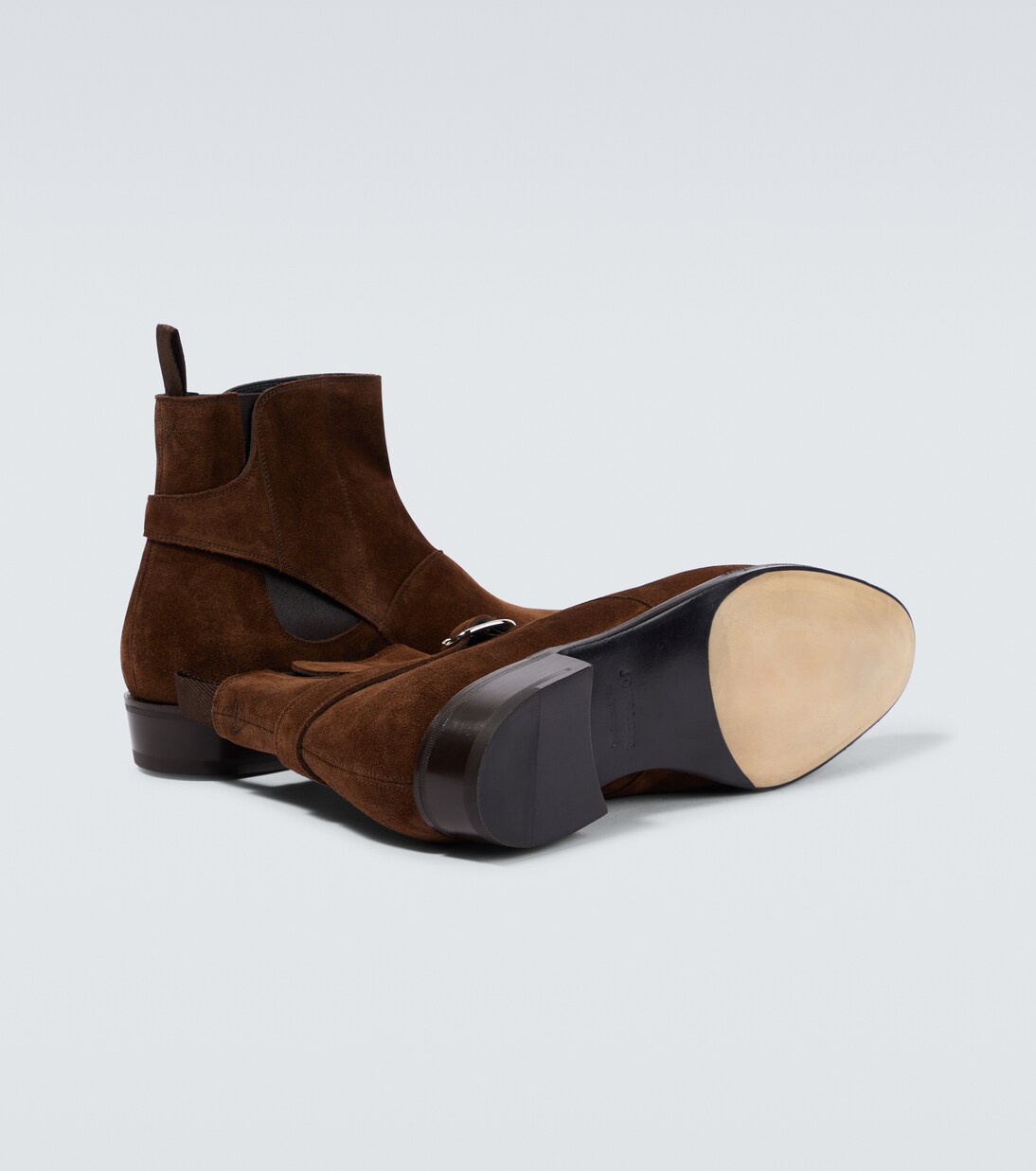 Ankle Boots Mason aus Veloursleder | John Lobb