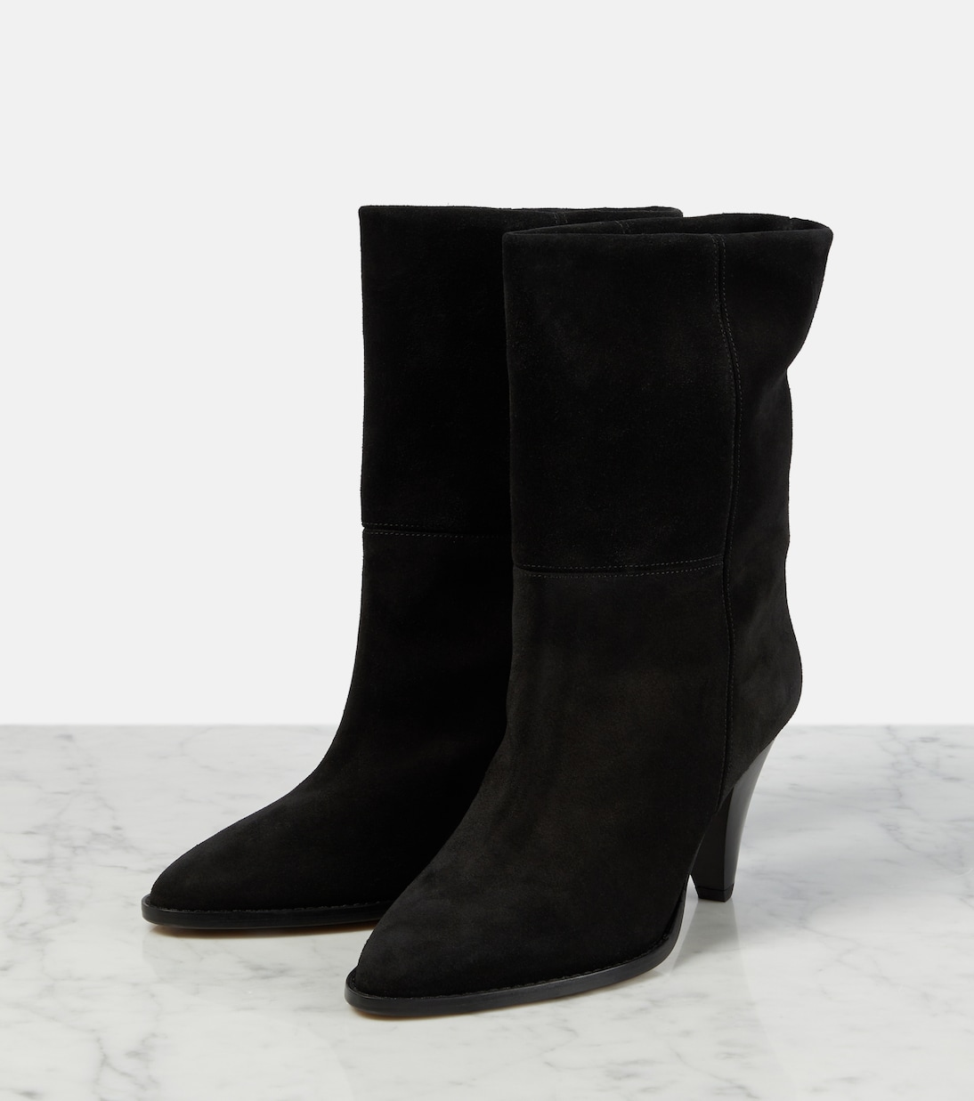 Ankle Boots Rouxa aus Veloursleder | Isabel Marant