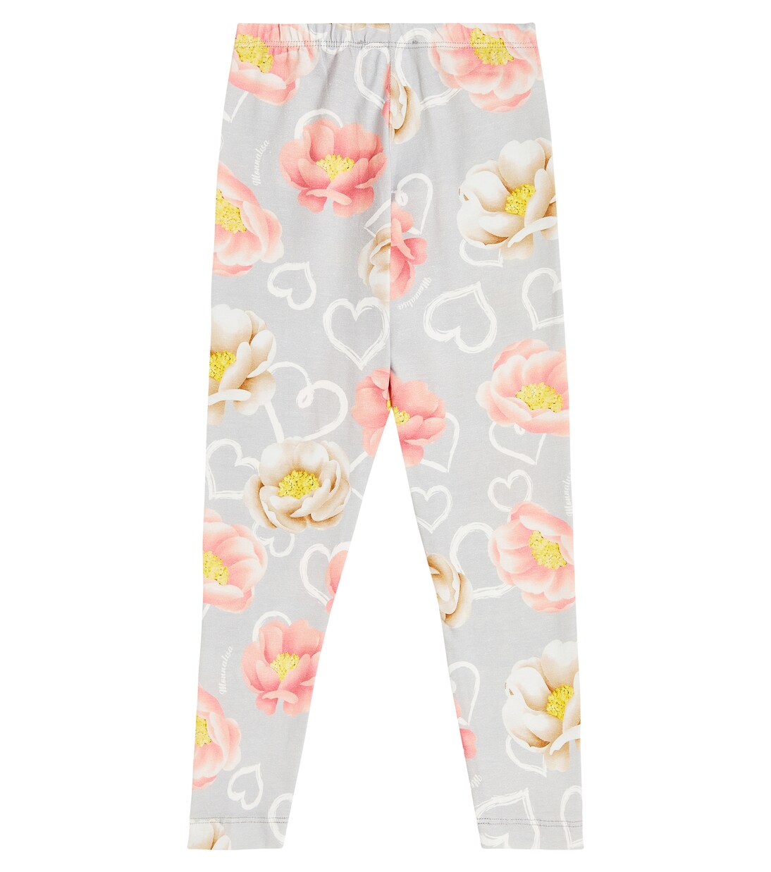 플로럴 프린트 저지 레깅스 | Monnalisa
