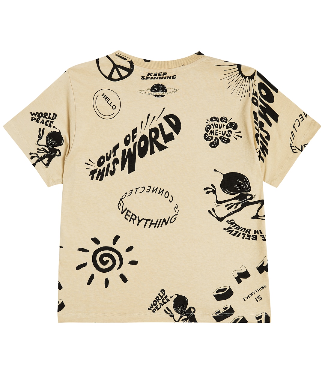 T-shirt Rodney imprimé en coton | Molo