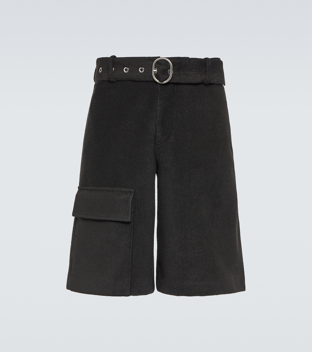 Low-Rise Shorts Crochet aus einem Baumwollgemisch | Jil Sander