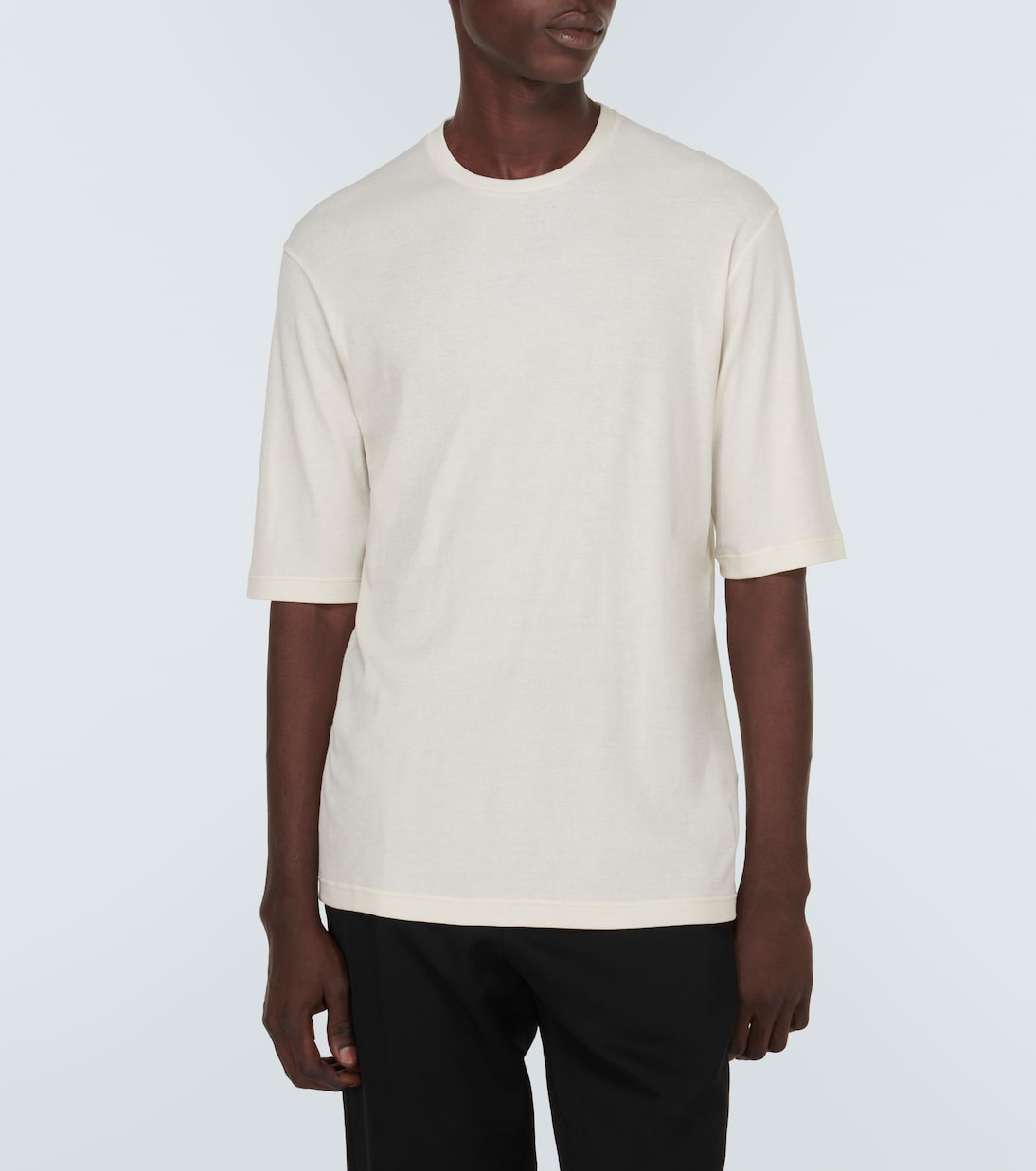 Set of 3 cotton jersey tops | Jil Sander