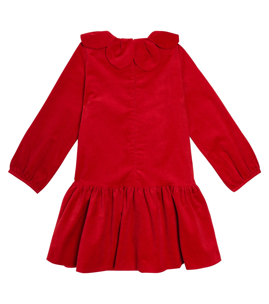 Embroidered cotton dress | Kenzo Kids