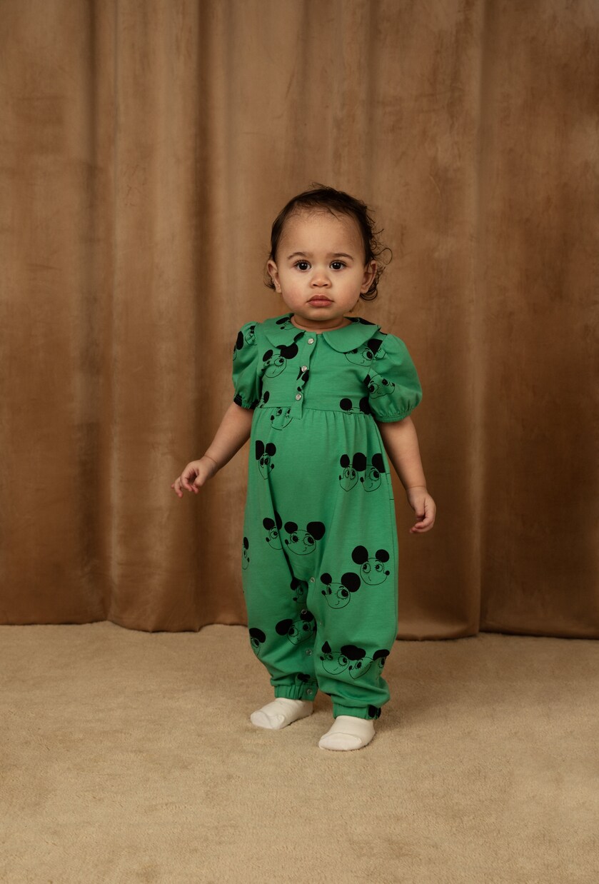 Baby Ritzratz cotton jersey jumpsuit | Mini Rodini