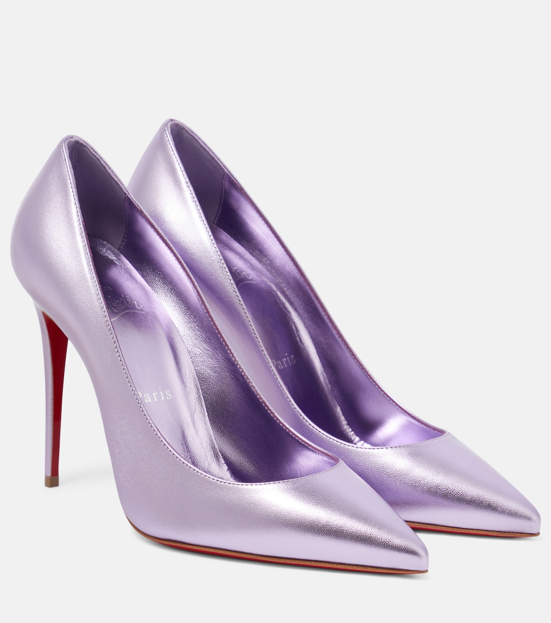 Pumps Kate 100 aus Metallic-Leder | Christian Louboutin