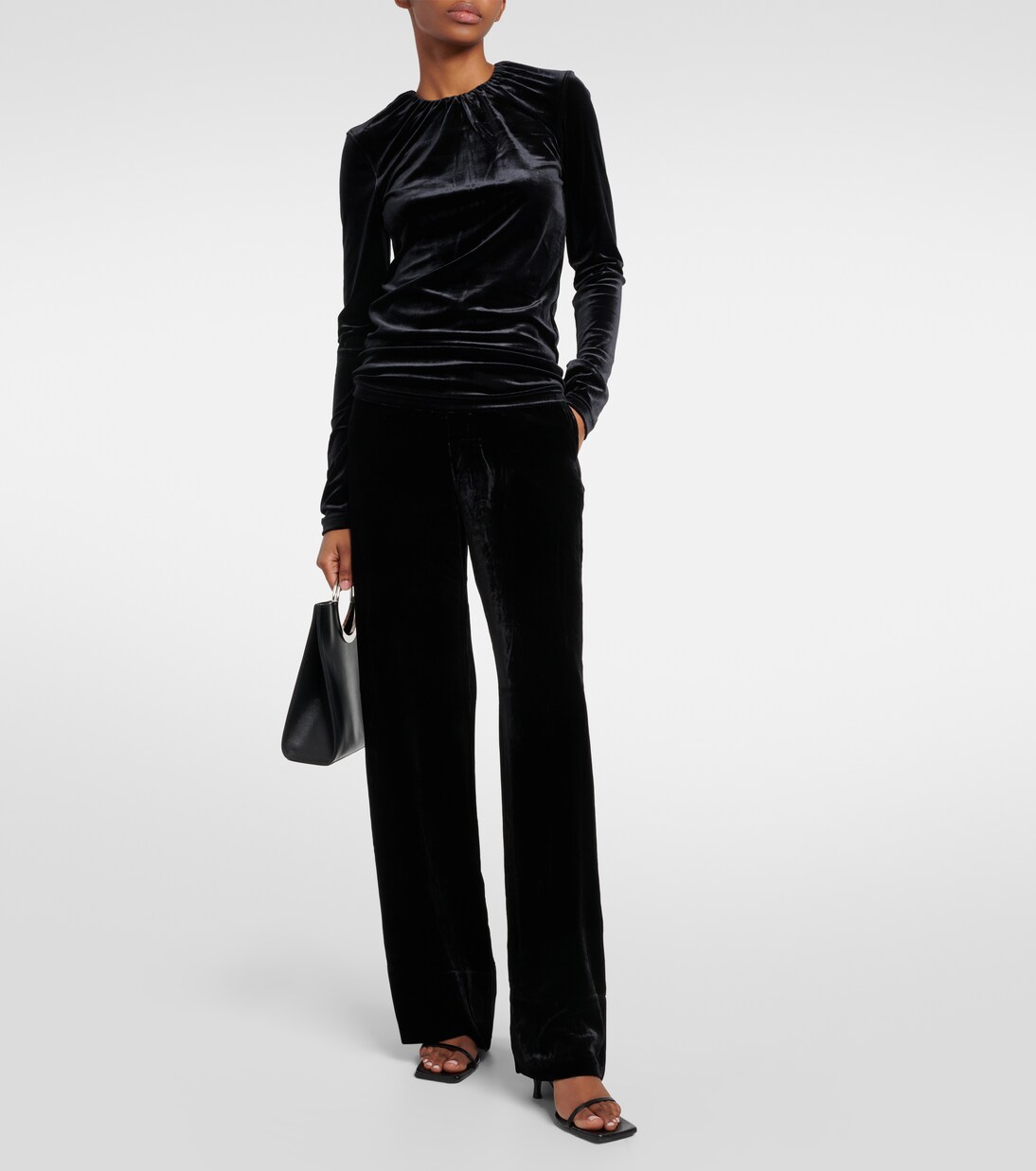 Top aus Samt | Toteme