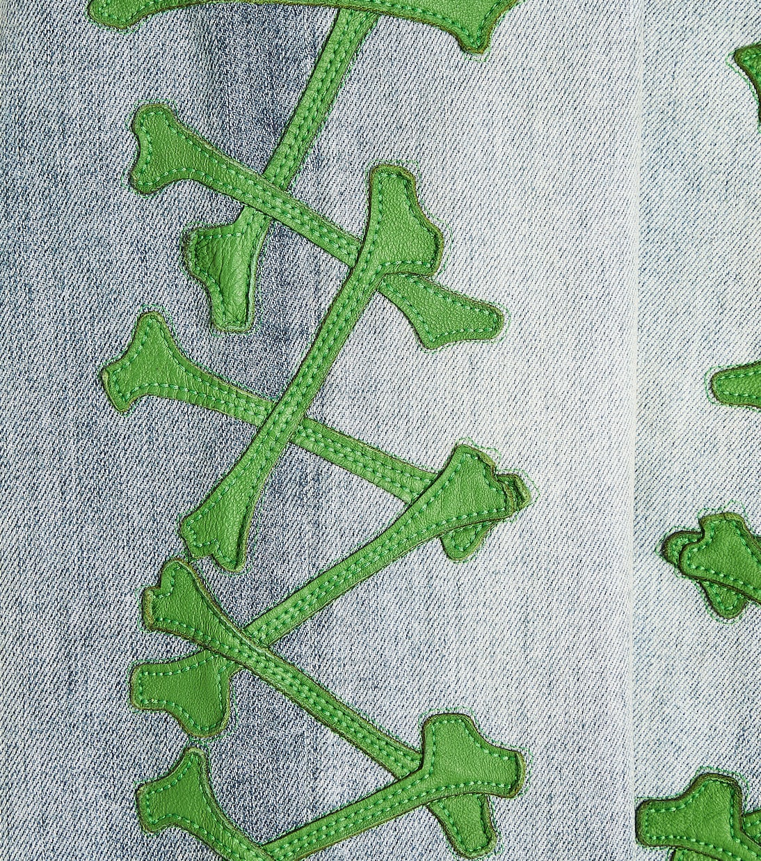 Bestickte Jeans Bones | Amiri Kids